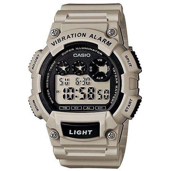 Casio W-735H-8A2 White Resin Watch for Men-Watch Portal Philippines