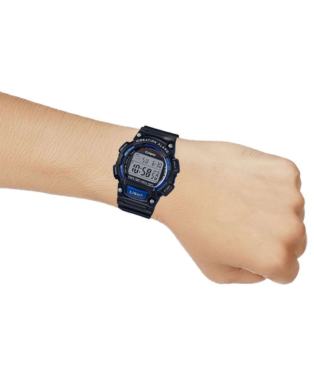 Casio W-736H-2AVDF Black Resin Watch for Men-Watch Portal Philippines