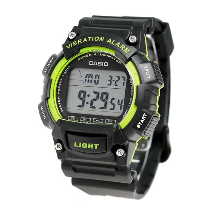 Casio W-736H-3AVDF Black Resin Watch for Men-Watch Portal Philippines