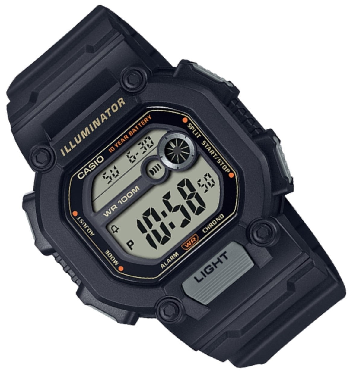 Casio W-737HX-1A Digital Rubber Strap Watch For Men-Watch Portal Philippines