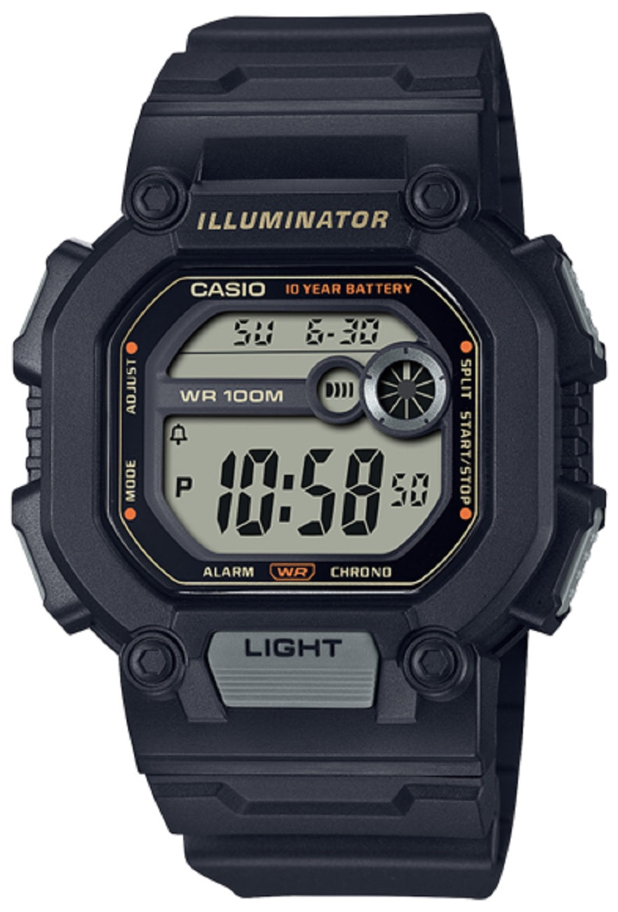 Casio W-737HX-1A Digital Rubber Strap Watch For Men-Watch Portal Philippines