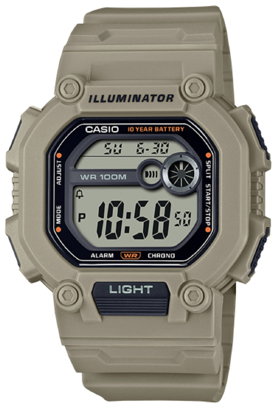 Casio W-737HX-5A Digital Rubber Strap Watch For Men-Watch Portal Philippines