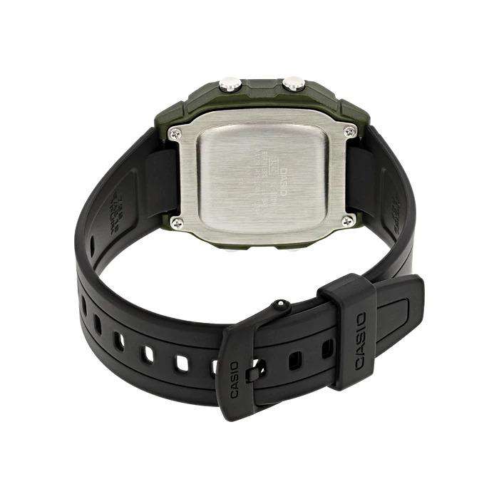 Casio W-800HM-3AVDF Black Resin Watch for Men and Women-Watch Portal Philippines