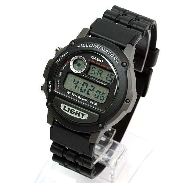 Casio W-87H-1VHDR Black Resin Watch for Men and Women-Watch Portal Philippines