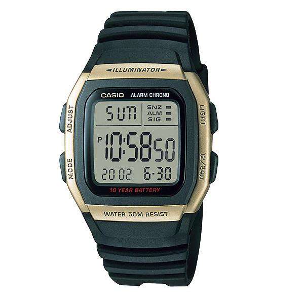 Casio W-96H-9AVDF Black Resin Watch for Men and Women-Watch Portal Philippines