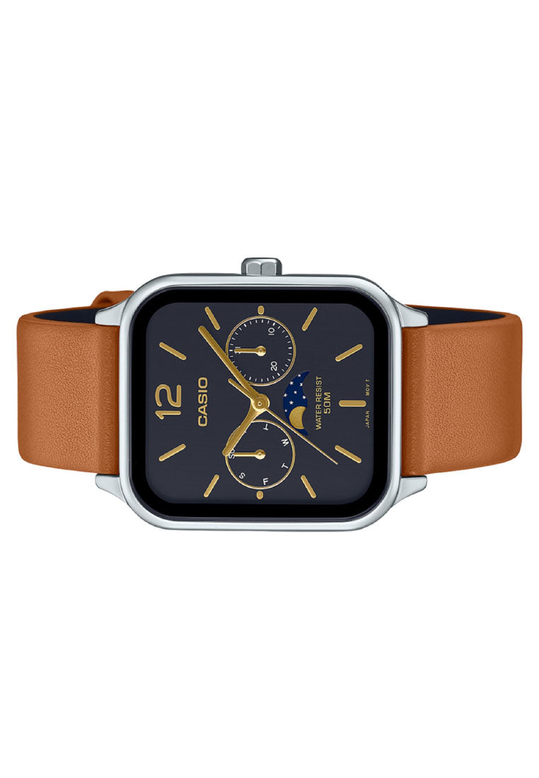 Casio Watch MTP-M305L-1A Analog Stainless Steel Watch For Men-Watch Portal Philippines