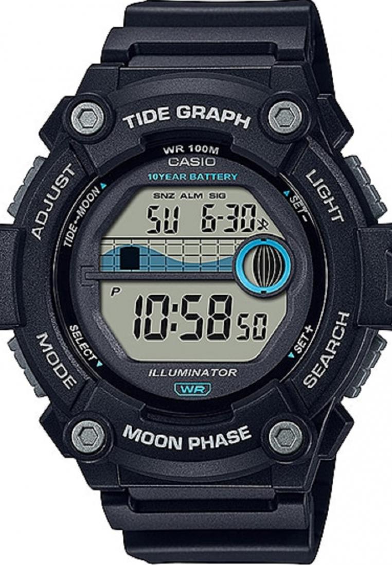 Casio WS-1300H-1A Digital Rubber Strap Watch For Men-Watch Portal Philippines