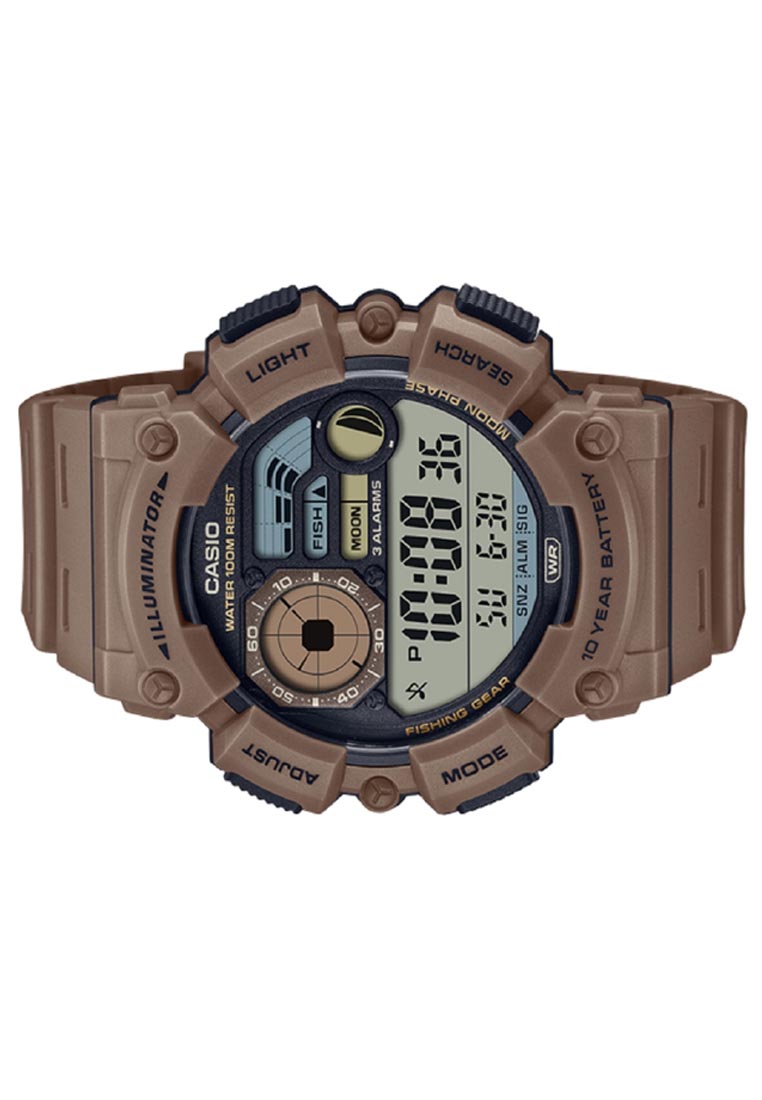 Casio WS-1500H-5A Digital Rubber Strap Watch For Men-Watch Portal Philippines