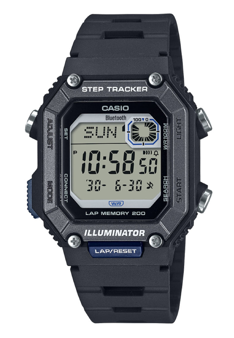 Casio WS-B1000-1A Digital Rubber Strap Watch For Men-Watch Portal Philippines