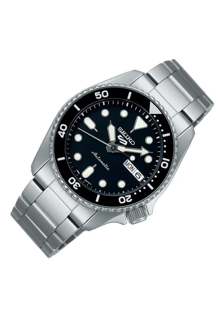 Seiko 5 Sports "38mm SKX Mid-Sized" Automatic Stainless Steel Strap Watch for Men SRPK29K1-Watch Portal Philippines