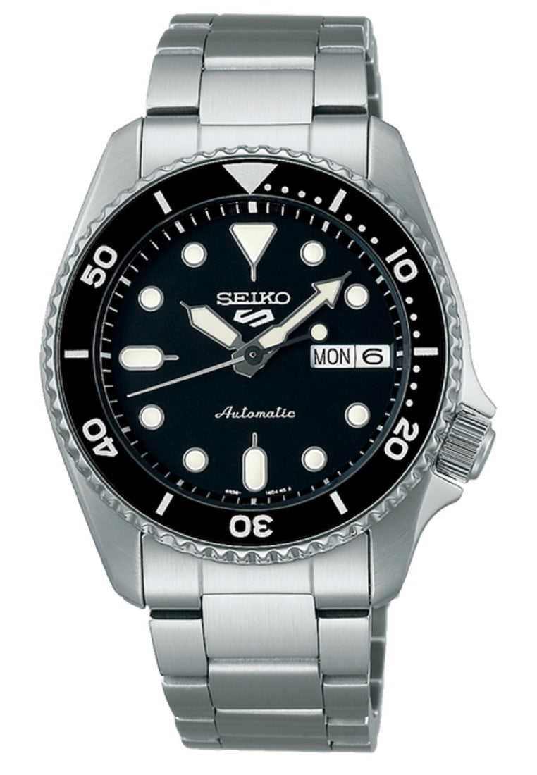 Seiko 5 Sports "38mm SKX Mid-Sized" Automatic Stainless Steel Strap Watch for Men SRPK29K1-Watch Portal Philippines