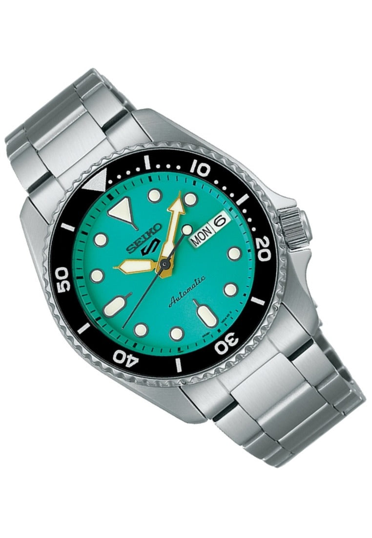 Seiko 5 Sports "38mm SKX Mid-Sized" Automatic Stainless Steel Strap Watch for Men SRPK33K1-Watch Portal Philippines