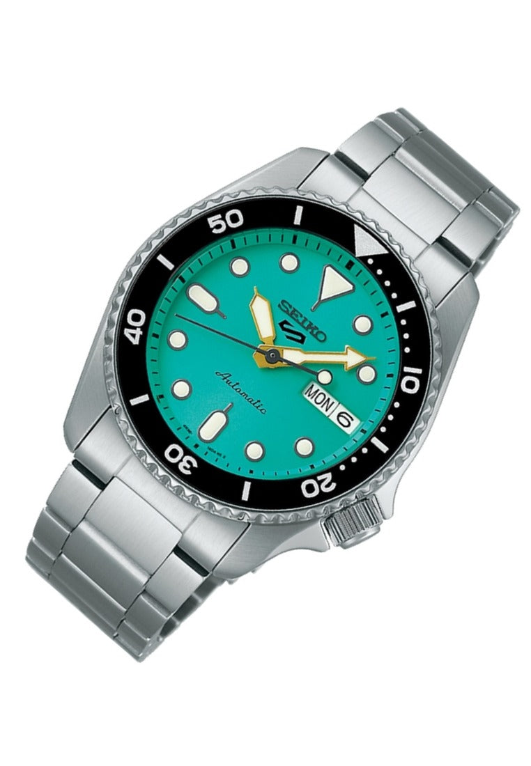 Seiko 5 Sports "38mm SKX Mid-Sized" Automatic Stainless Steel Strap Watch for Men SRPK33K1-Watch Portal Philippines
