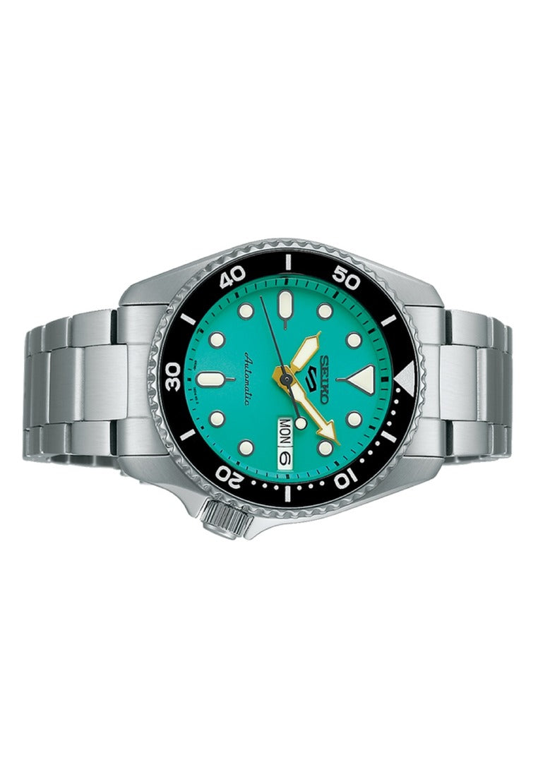 Seiko 5 Sports "38mm SKX Mid-Sized" Automatic Stainless Steel Strap Watch for Men SRPK33K1-Watch Portal Philippines
