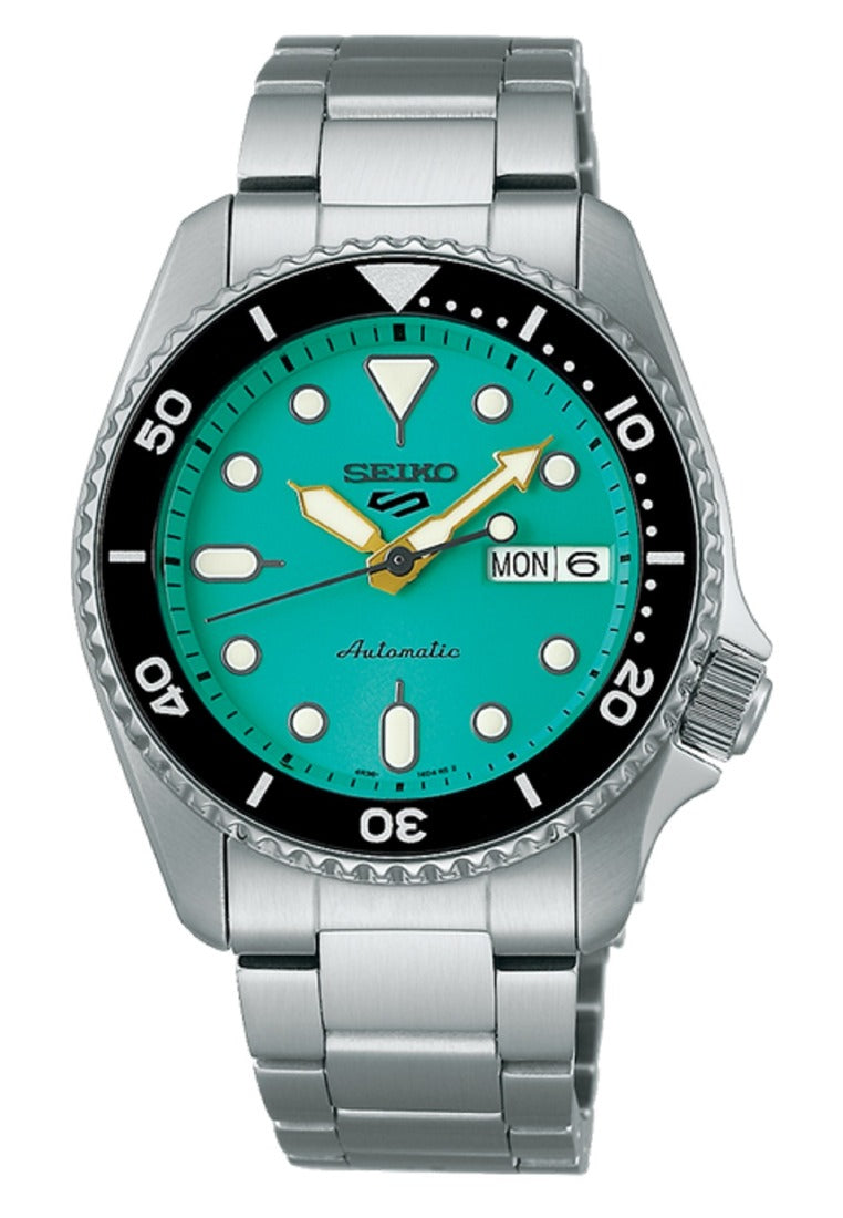 Seiko 5 Sports "38mm SKX Mid-Sized" Automatic Stainless Steel Strap Watch for Men SRPK33K1-Watch Portal Philippines