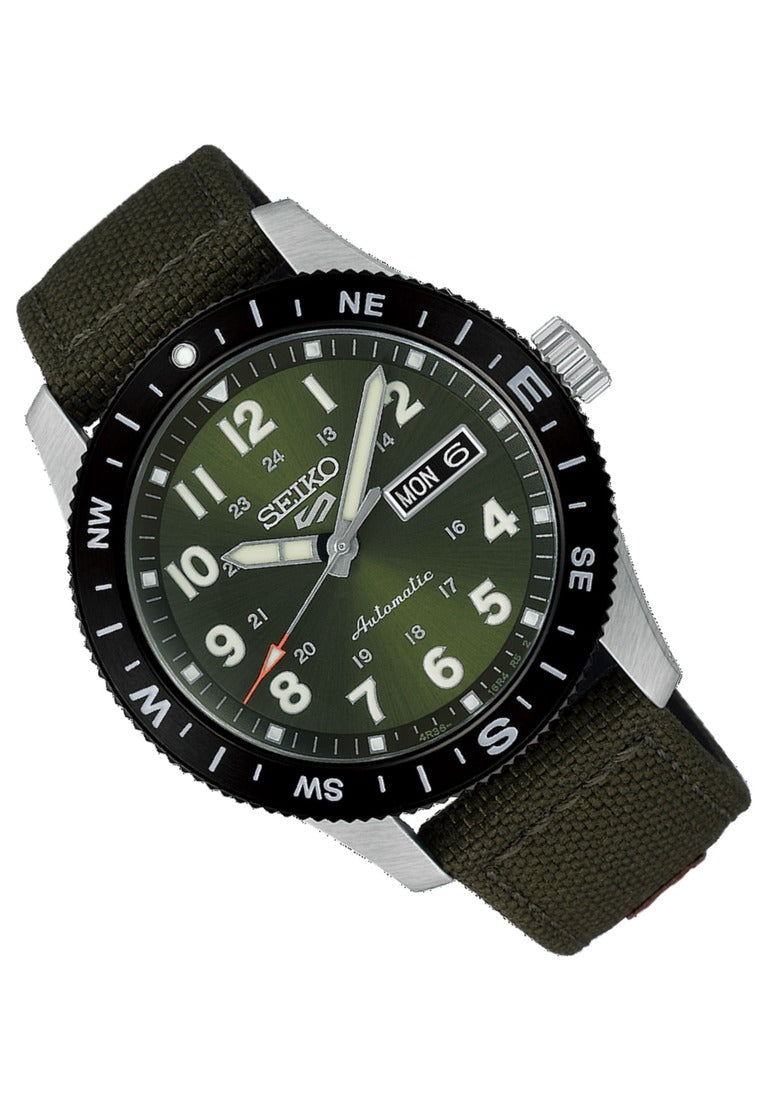 Seiko 5 Sports "Field Series" Automatic Nylon Strap Watch for Men HDB008K1-Watch Portal Philippines
