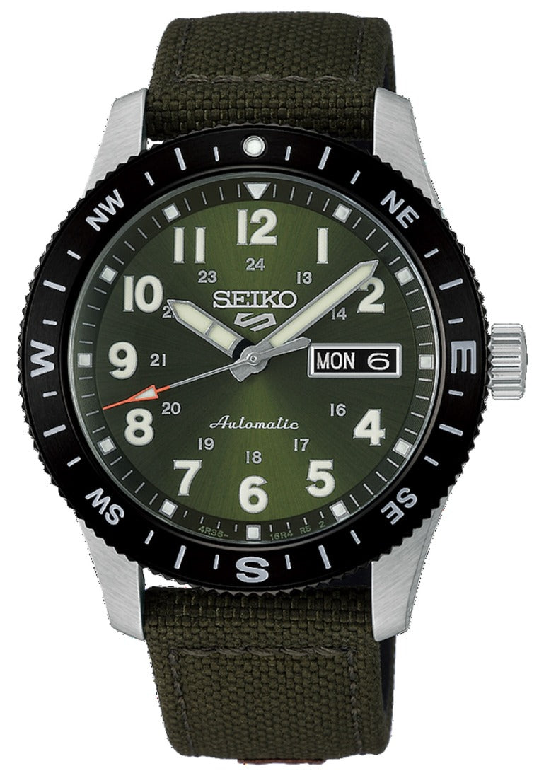 Seiko 5 Sports "Field Series" Automatic Nylon Strap Watch for Men HDB008K1-Watch Portal Philippines