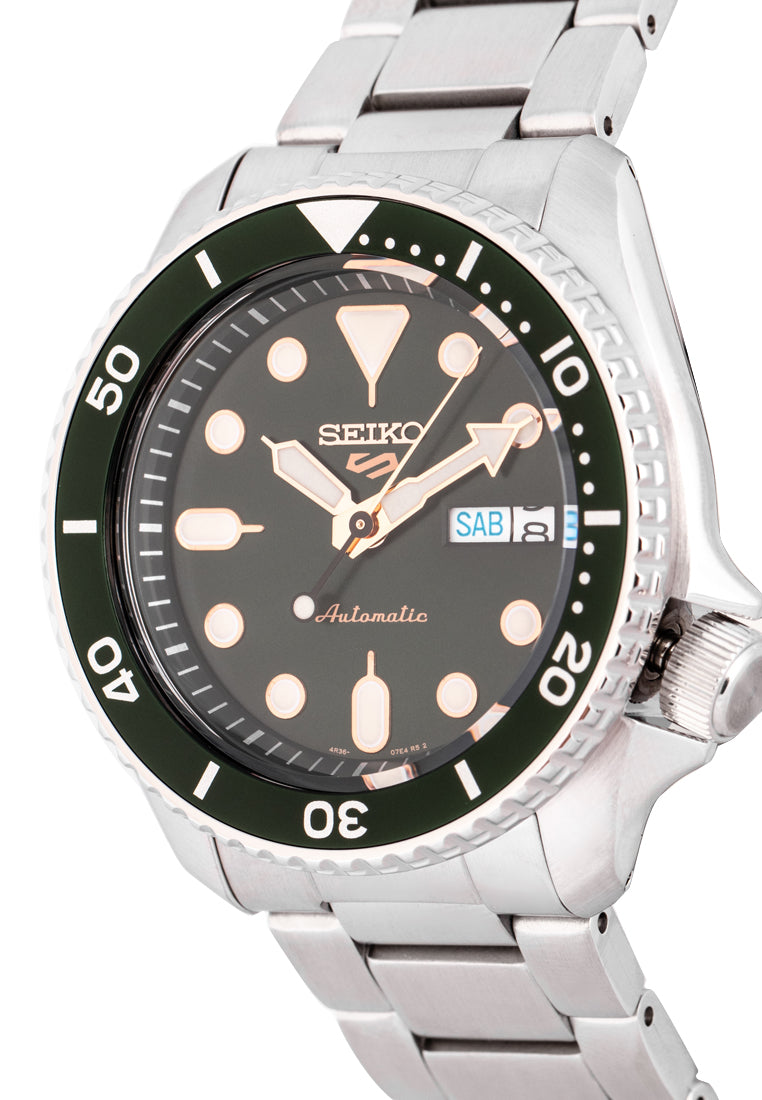 Seiko 5 Sports SRPD63K1 Automatic Stainless Steel Strap Watch For Men-Watch Portal Philippines