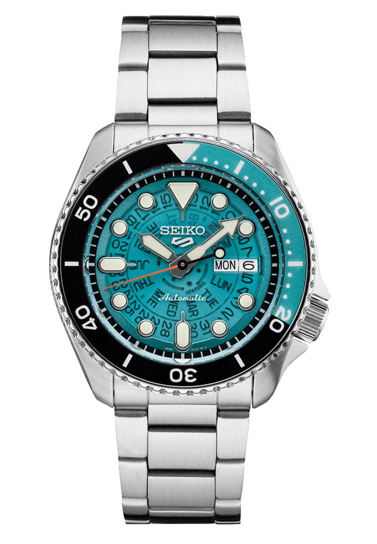 Seiko 5 Sports SRPJ45K1 Skeleton Style Automatic Stainless Steel Watch for Men-Watch Portal Philippines