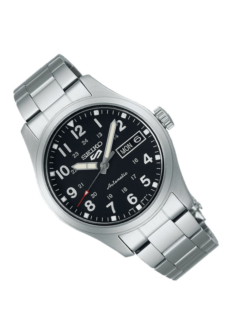 Seiko 5 Sports SRPJ81K1 In the Metal Midfield Sports Style Automatic Stainless Steel Watch for Men-Watch Portal Philippines