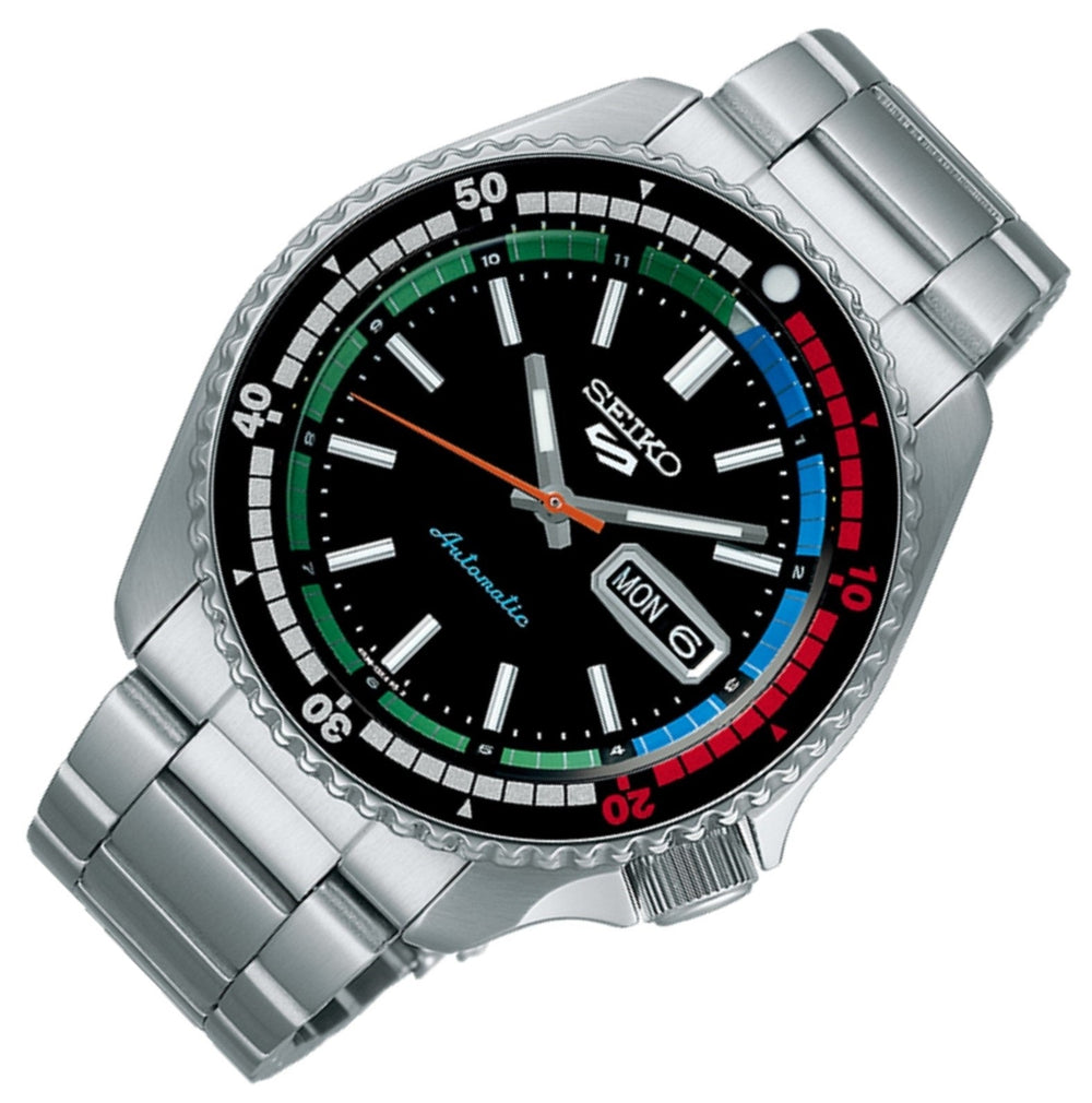 Seiko 5 Sports SRPK13K1 New Regatta Timer Automatic Watch