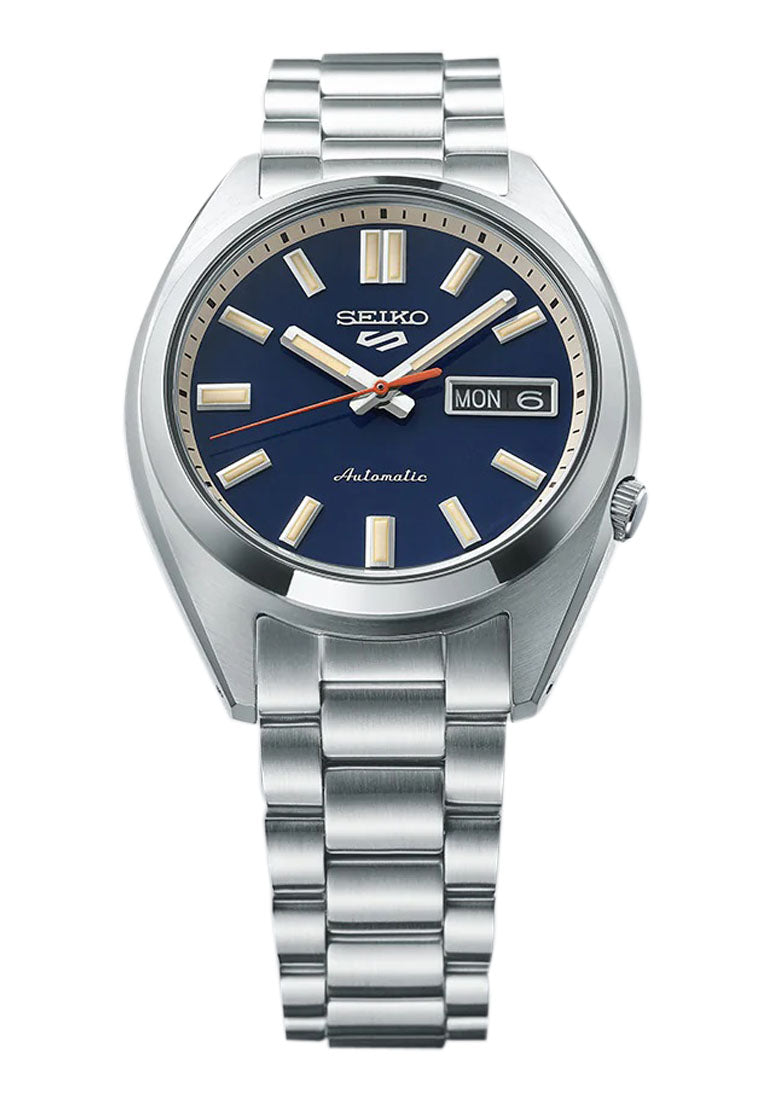 Seiko 5 Sports SRPK87K1 SNXS Rinse Blue Automatic Stainless Steel Watch for Men-Watch Portal Philippines