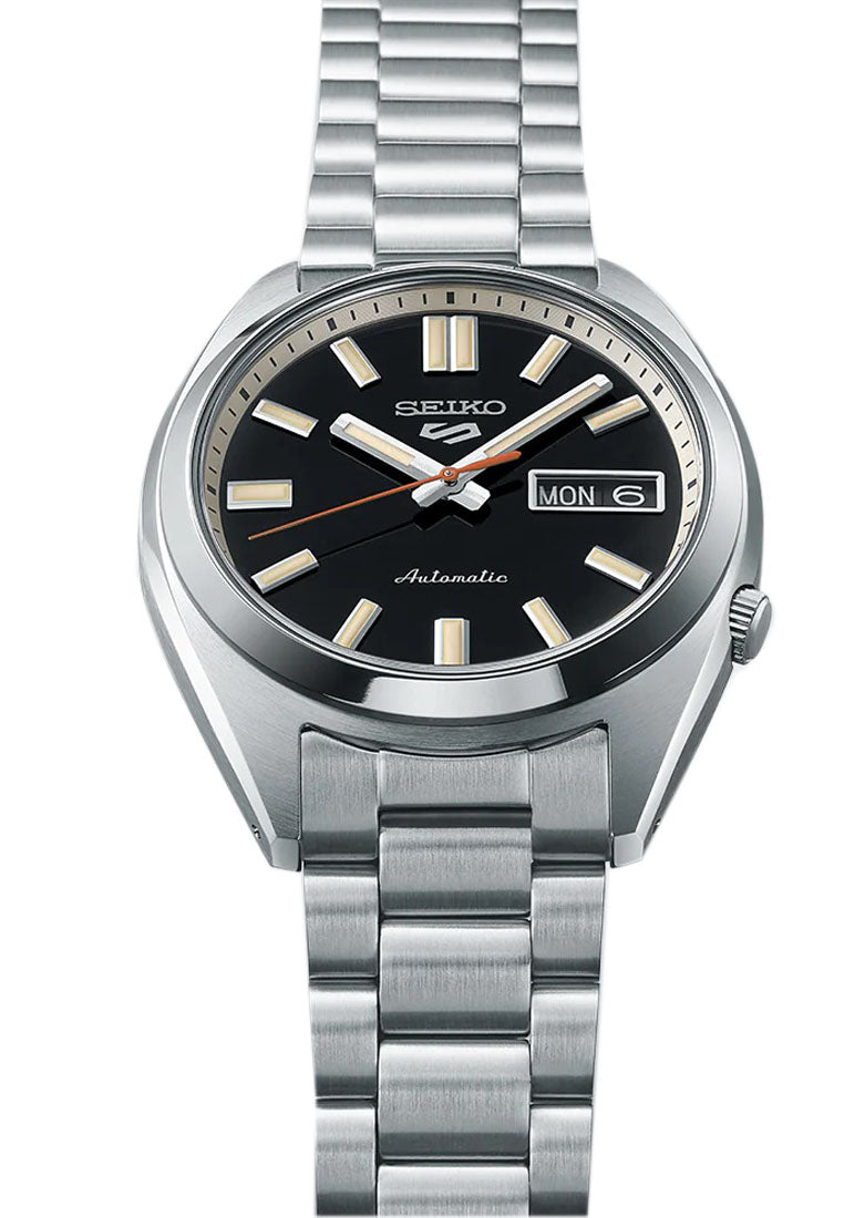 Seiko 5 Sports SRPK89K1 SNXS Rinse Black Automatic Stainless Steel Watch for Men-Watch Portal Philippines
