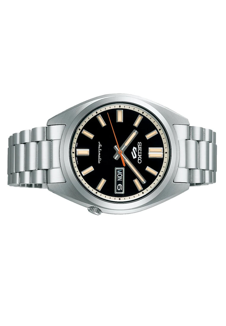 Seiko 5 Sports SRPK89K1 SNXS Rinse Black Automatic Stainless Steel Watch for Men-Watch Portal Philippines