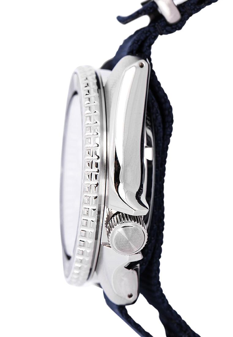 Seiko 5 SRPD51K2 Sports Blue Nylon Strap Automatic Watch for Men-Watch Portal Philippines