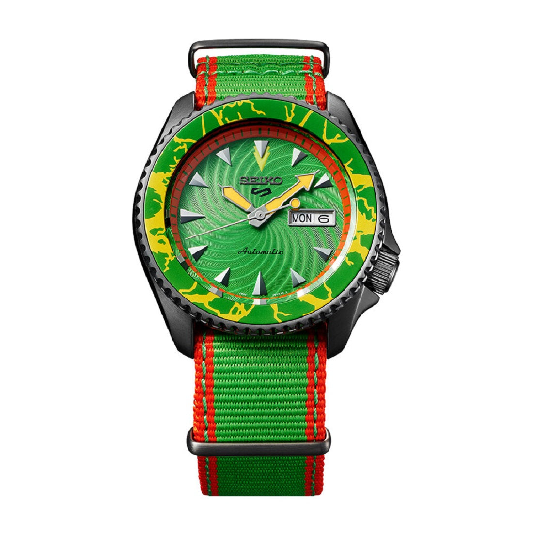 Seiko 5 SRPF23K1 Street Fighter "Blanka" Automatic Watch for Men's-Watch Portal Philippines