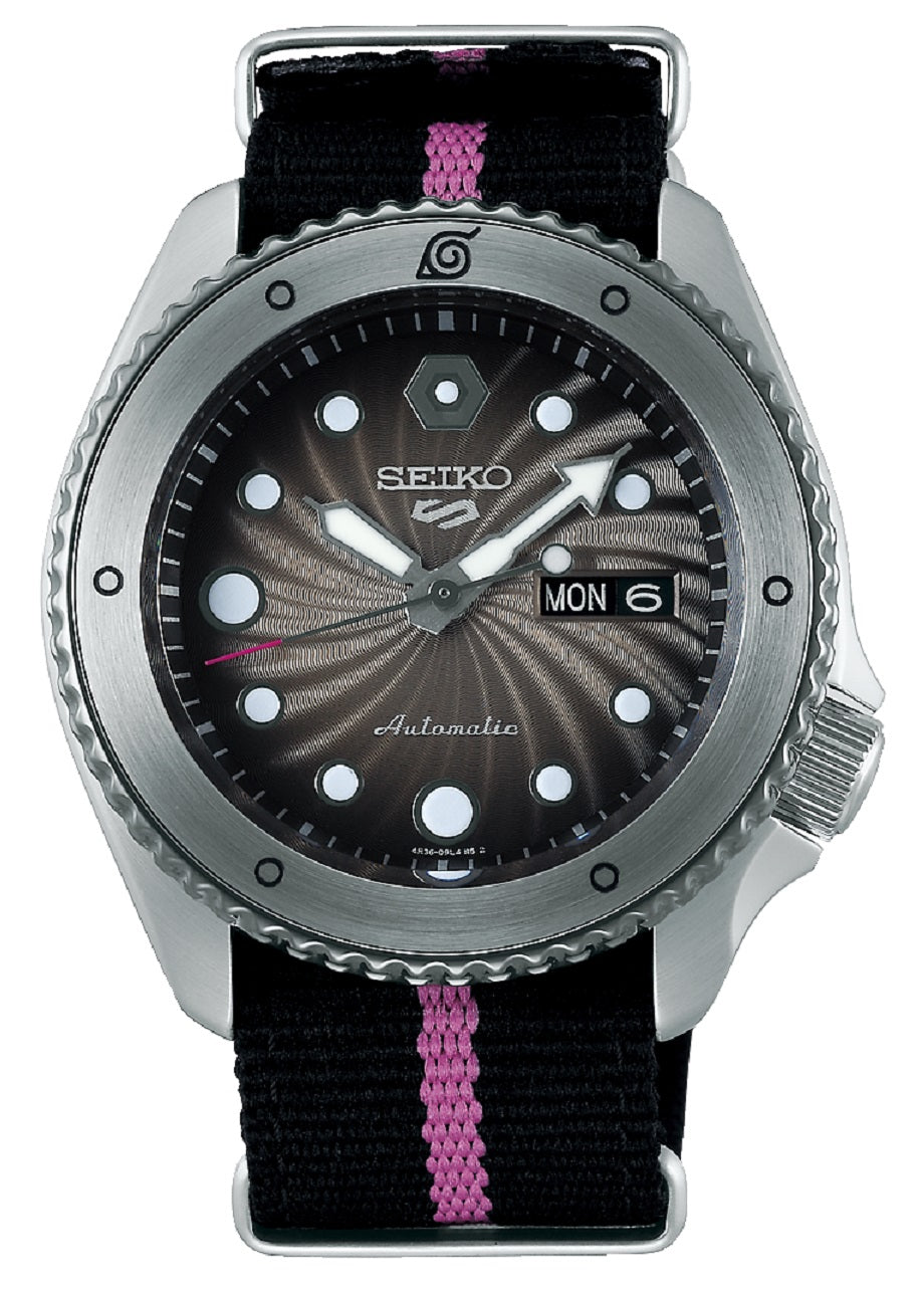 Seiko 5 SRPF65K1 Naruto Series Boruto Uzumaki Limited Edition Automatic Watch for Men's-Watch Portal Philippines