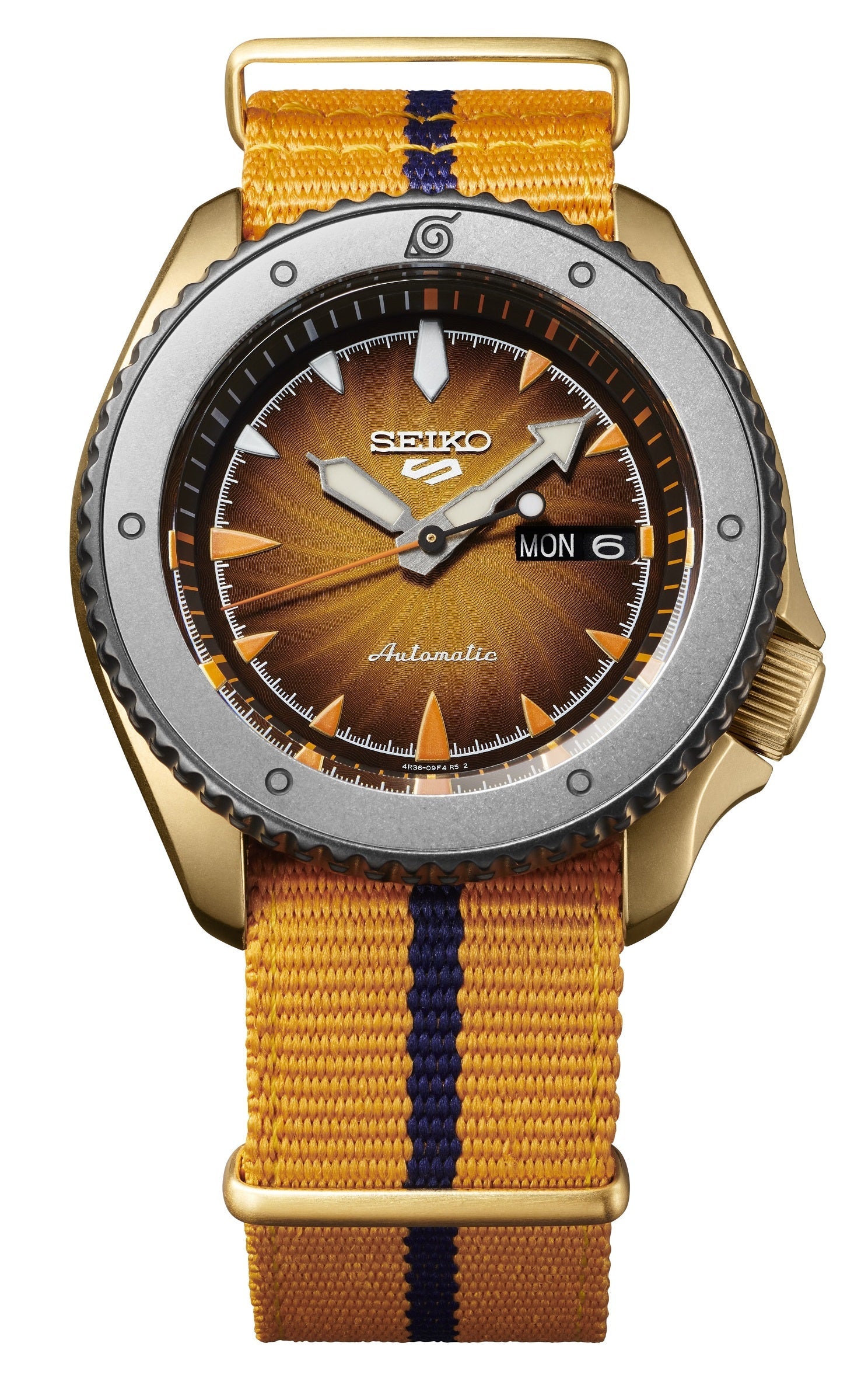 Seiko 5 SRPF70K1 Naruto Series Naruto Uzumaki Limited Edition Automatic Watch for Men's-Watch Portal Philippines