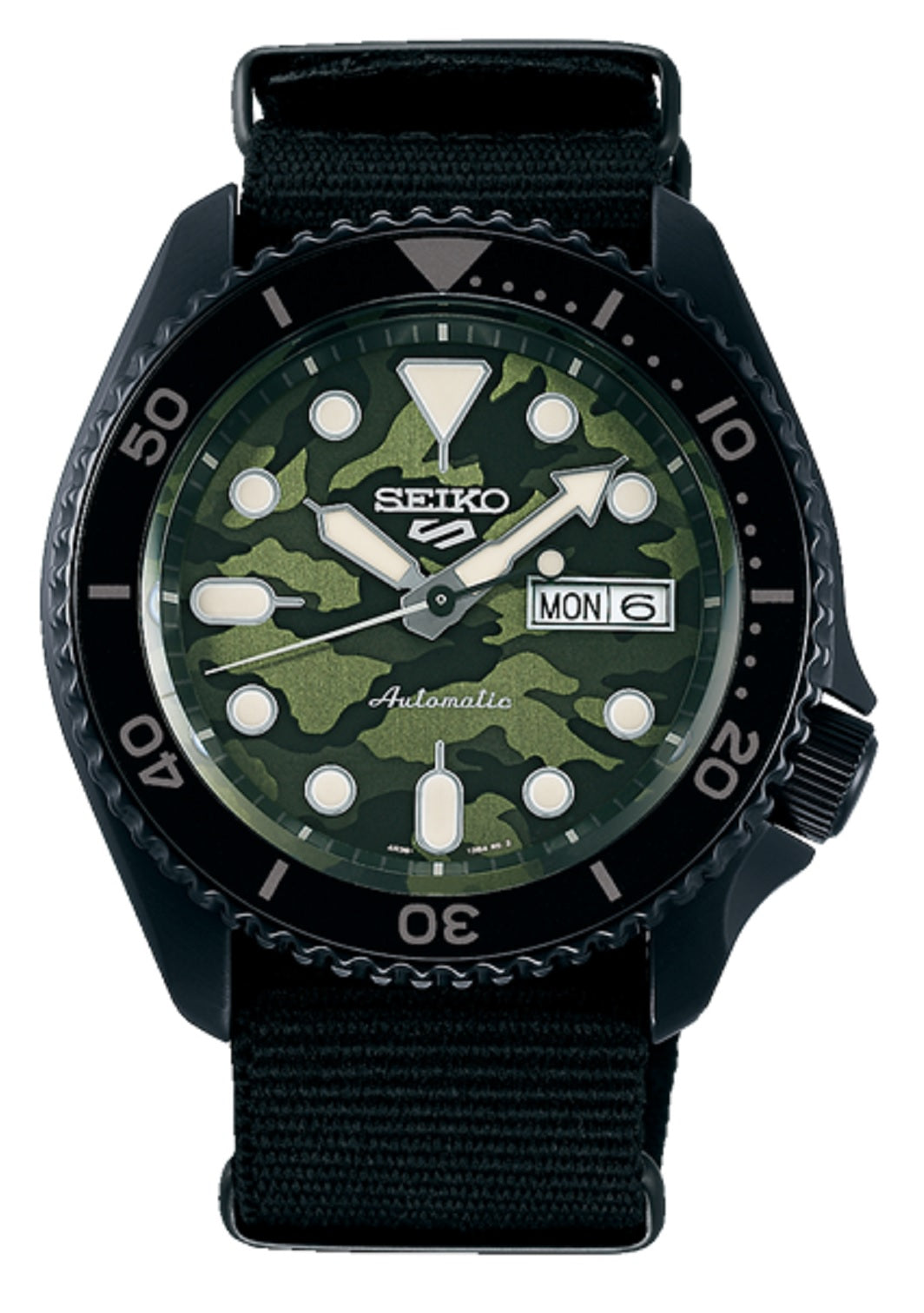 Seiko 5 SRPJ37K1 Sports Green Camou Automatic Watch-Watch Portal Philippines