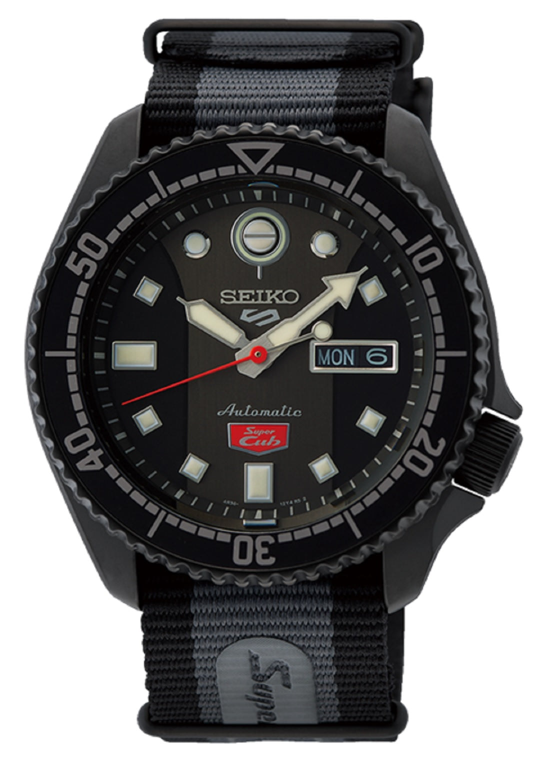 Seiko 5 SRPJ75K1 Sports Honda Super Cub Limited Edition Automatic Watch-Watch Portal Philippines