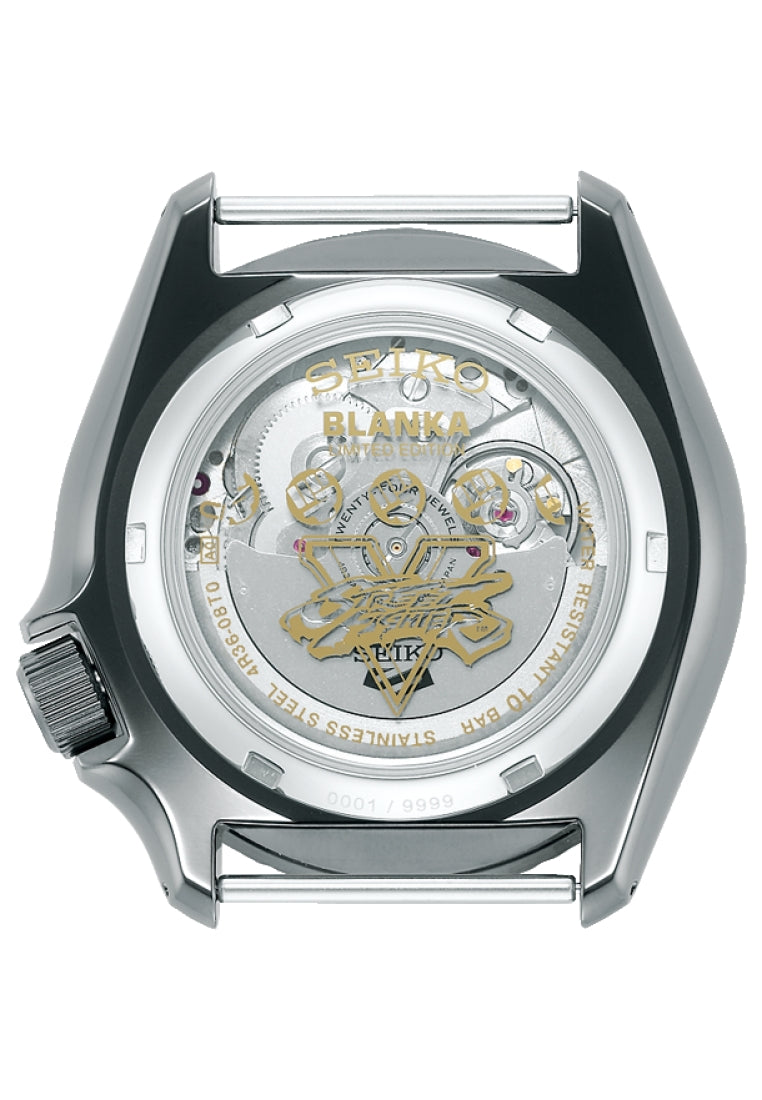 Seiko 5 Street Fighter "Blanka" SRPF23K1 Automatic Watch For Men-Watch Portal Philippines