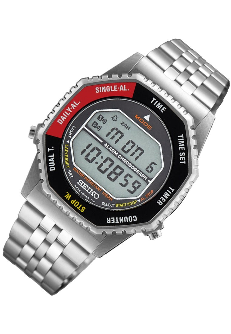 Seiko Classic SMGG19P1 "Rotocall" Digital Quartz Watch-Watch Portal Philippines