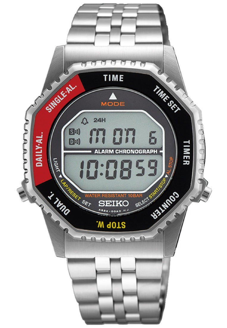 Seiko Classic SMGG19P1 "Rotocall" Digital Quartz Watch-Watch Portal Philippines