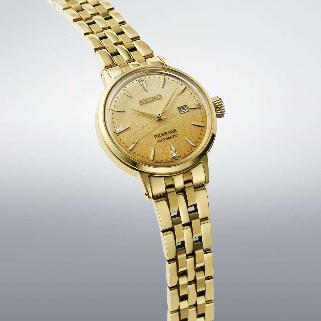Seiko Presage Cocktail Time SRE018J1 "Eggnogg" Automatic Watch for Women-Watch Portal Philippines