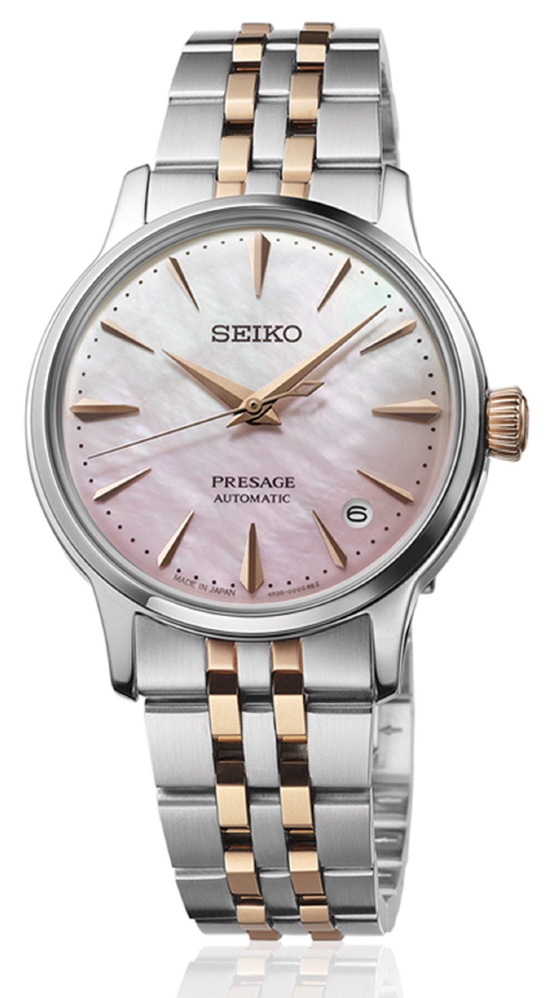 Seiko Presage Cocktail Time SRPM06J1 "Sakura Aviation Springtime" LE Automatic Watch for Women-Watch Portal Philippines