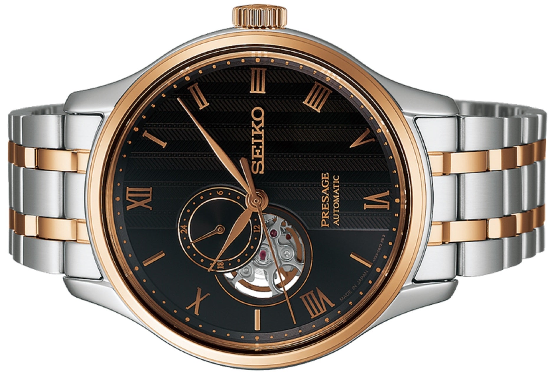 Seiko Presage SSA466J1 "Zen Garden Autumn Leaves" Open Heart Automatic Watch-Watch Portal Philippines