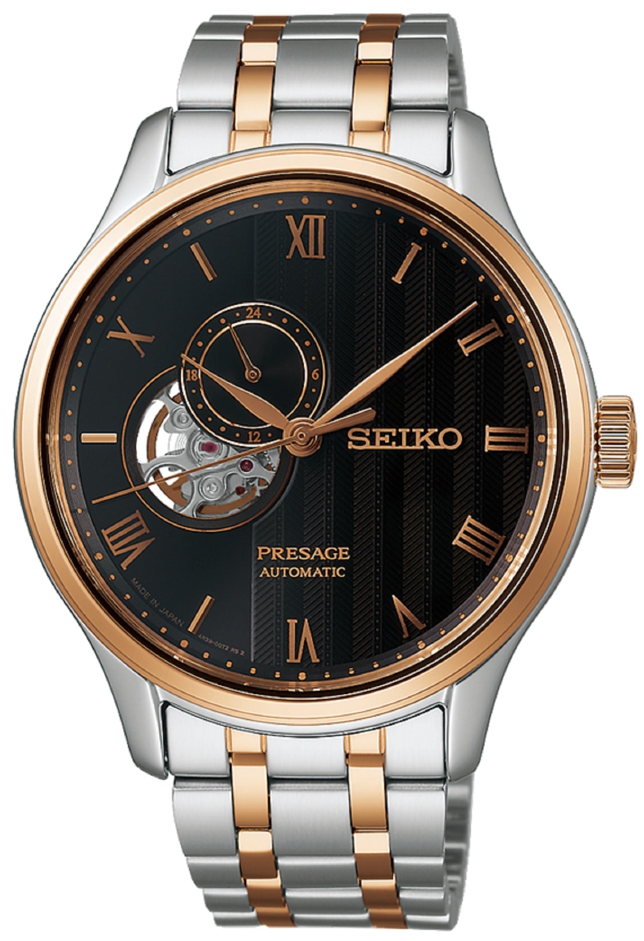 Seiko Presage SSA466J1 "Zen Garden Autumn Leaves" Open Heart Automatic Watch-Watch Portal Philippines