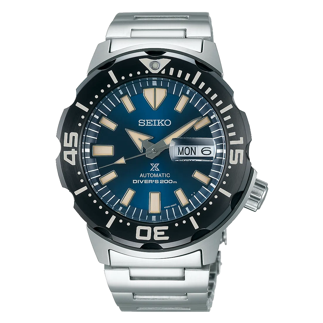 SEIKO Prospex Monster SRPD25K1 Automatic Diver Watch for Men-Watch Portal Philippines