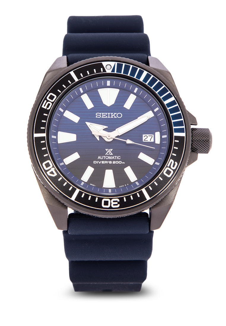 SEIKO Prospex Samurai Save the Ocean SRPD09K1 Automatic Diver Watch for Men-Watch Portal Philippines