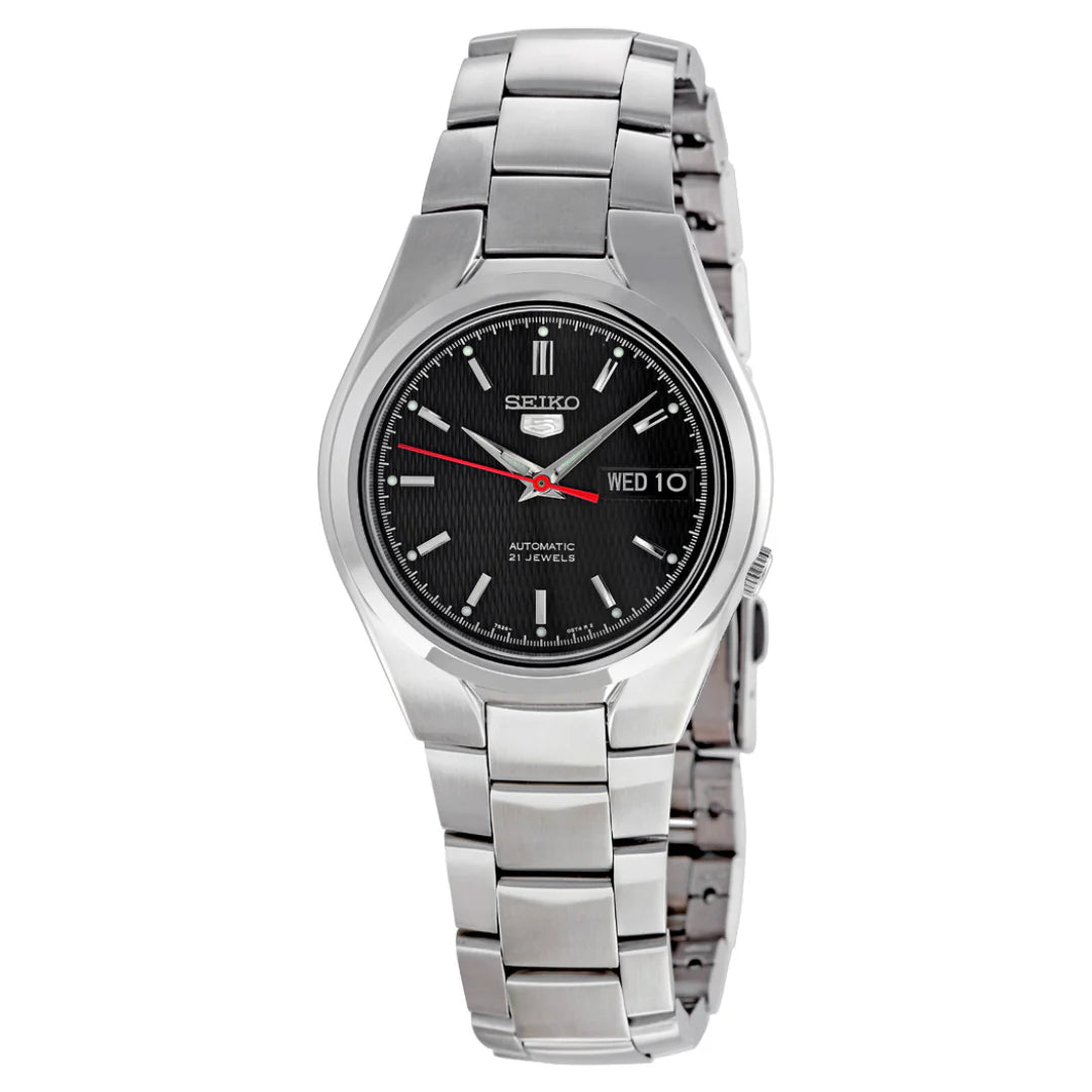 SEIKO SNK607K1 Automatic Silver Stainless Watch for Men-Watch Portal Philippines