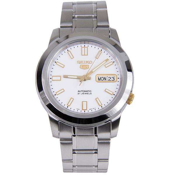 SEIKO SNKK07K1 Automatic Silver Stainless Watch for Men-Watch Portal Philippines