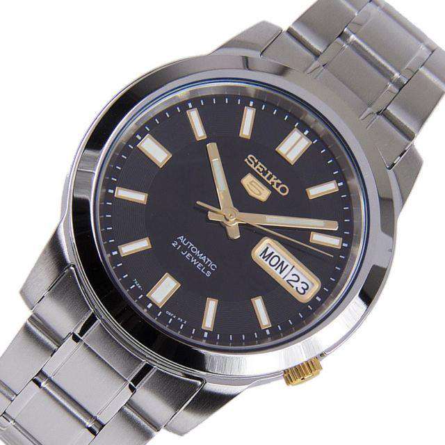 SEIKO SNKK17K1 Automatic Silver Stainless Steel Watch for Men-Watch Portal Philippines