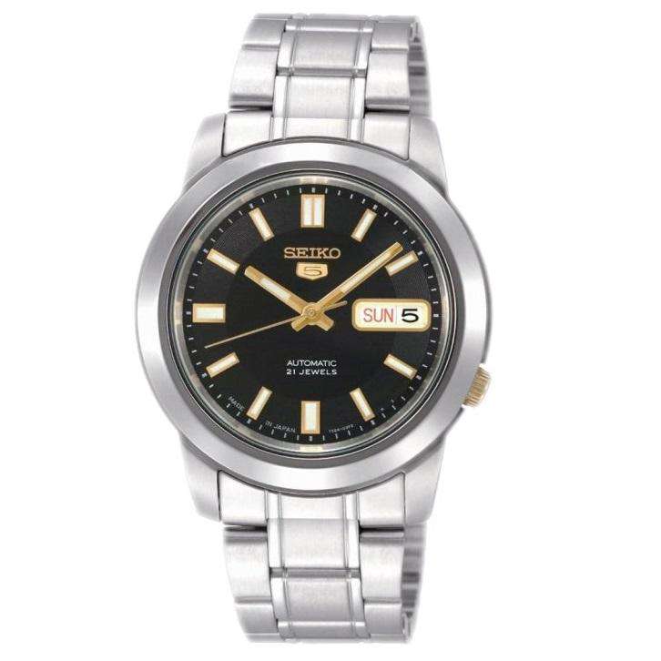 SEIKO SNKK17K1 Automatic Silver Stainless Steel Watch for Men-Watch Portal Philippines