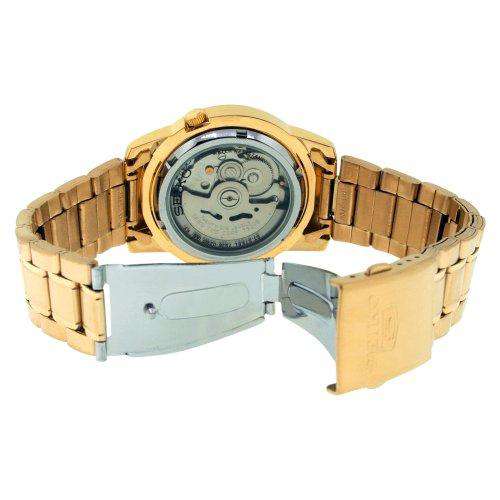 SEIKO SNKK22K1 Automatic Gold Stainless Steel Watch For Men-Watch Portal Philippines