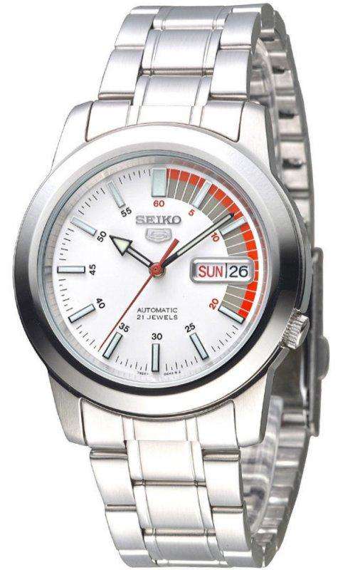 SEIKO SNKK25K1 Automatic Silver Stainless Watch for Men-Watch Portal Philippines