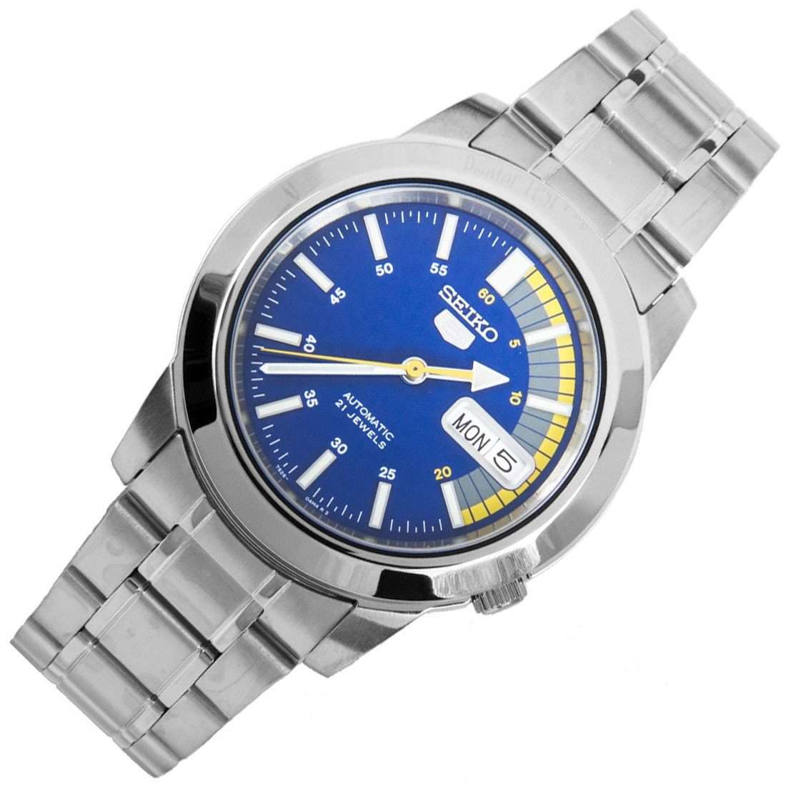 SEIKO SNKK27K1 Automatic Silver Stainless Steel Watch for Men-Watch Portal Philippines